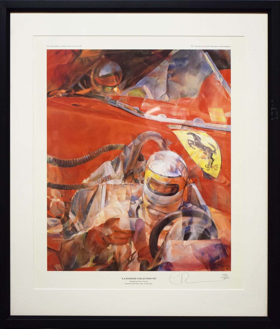 Artwork by Franco Vasconi, LA PASSIONE, Made of Prints