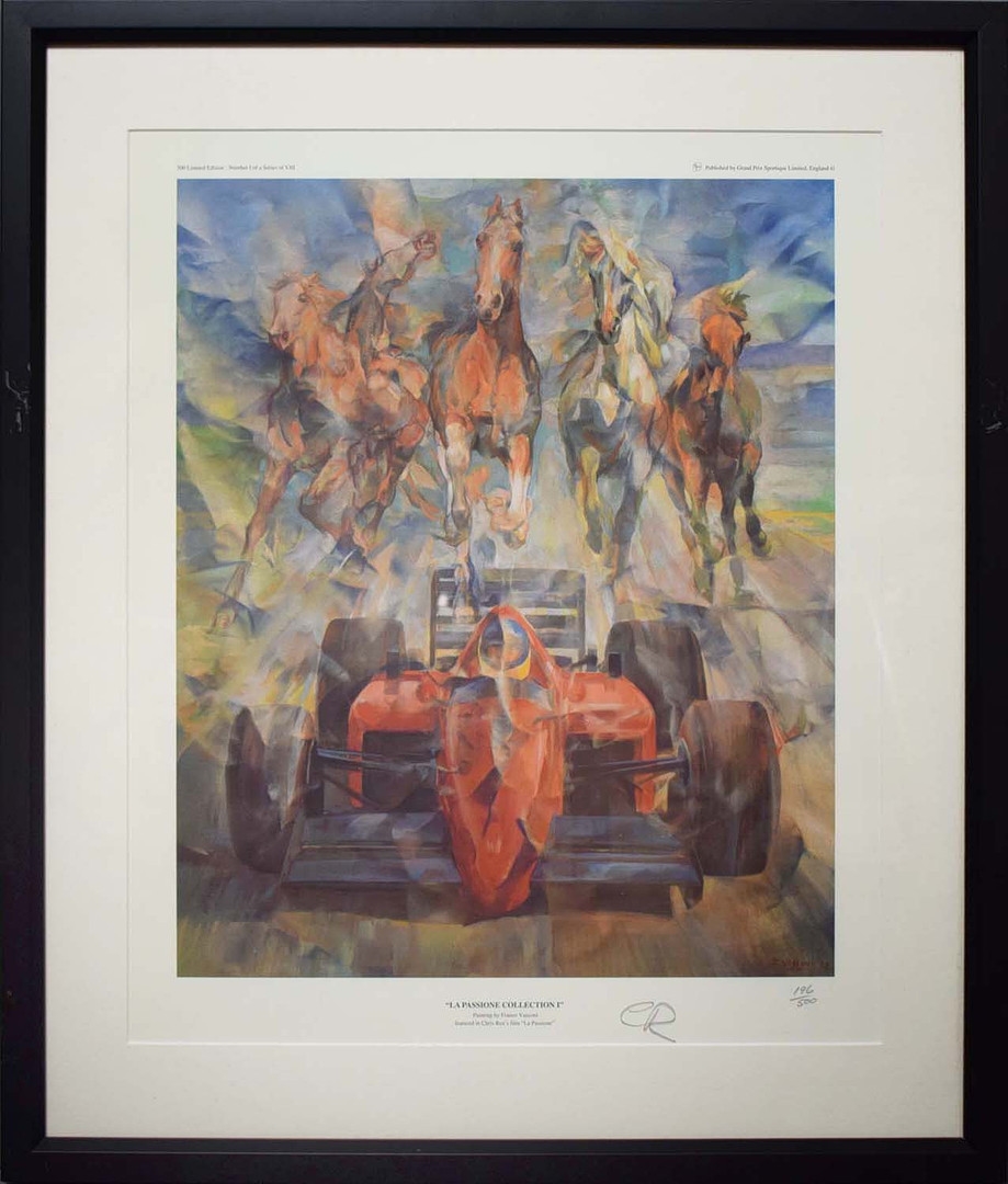 Artwork by Franco Vasconi, LA PASSIONE, Made of Prints
