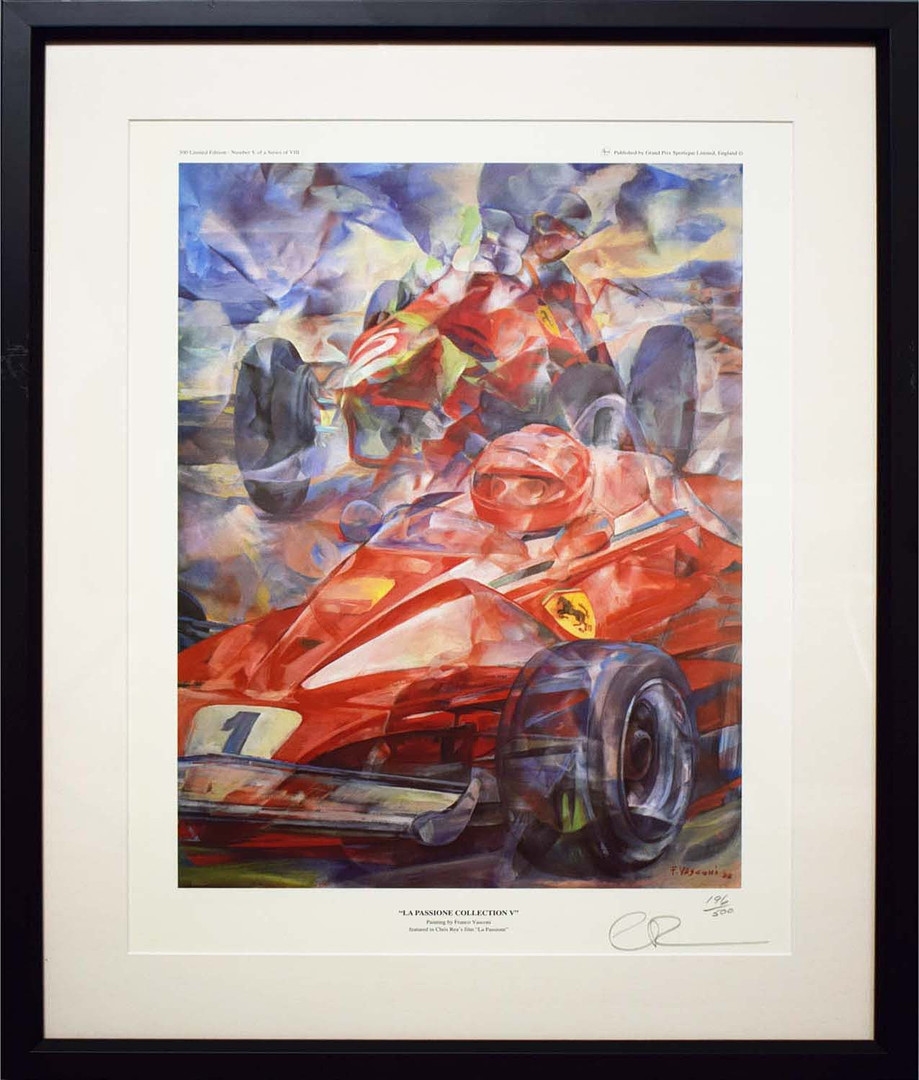 Artwork by Franco Vasconi, LA PASSIONE, Made of Prints