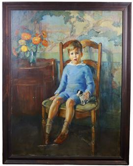 Formal portrait of a young boy - Grace Norcross