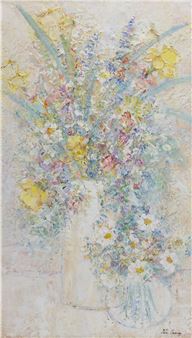 Wild Flowers and Daffodils - Sara Coveney