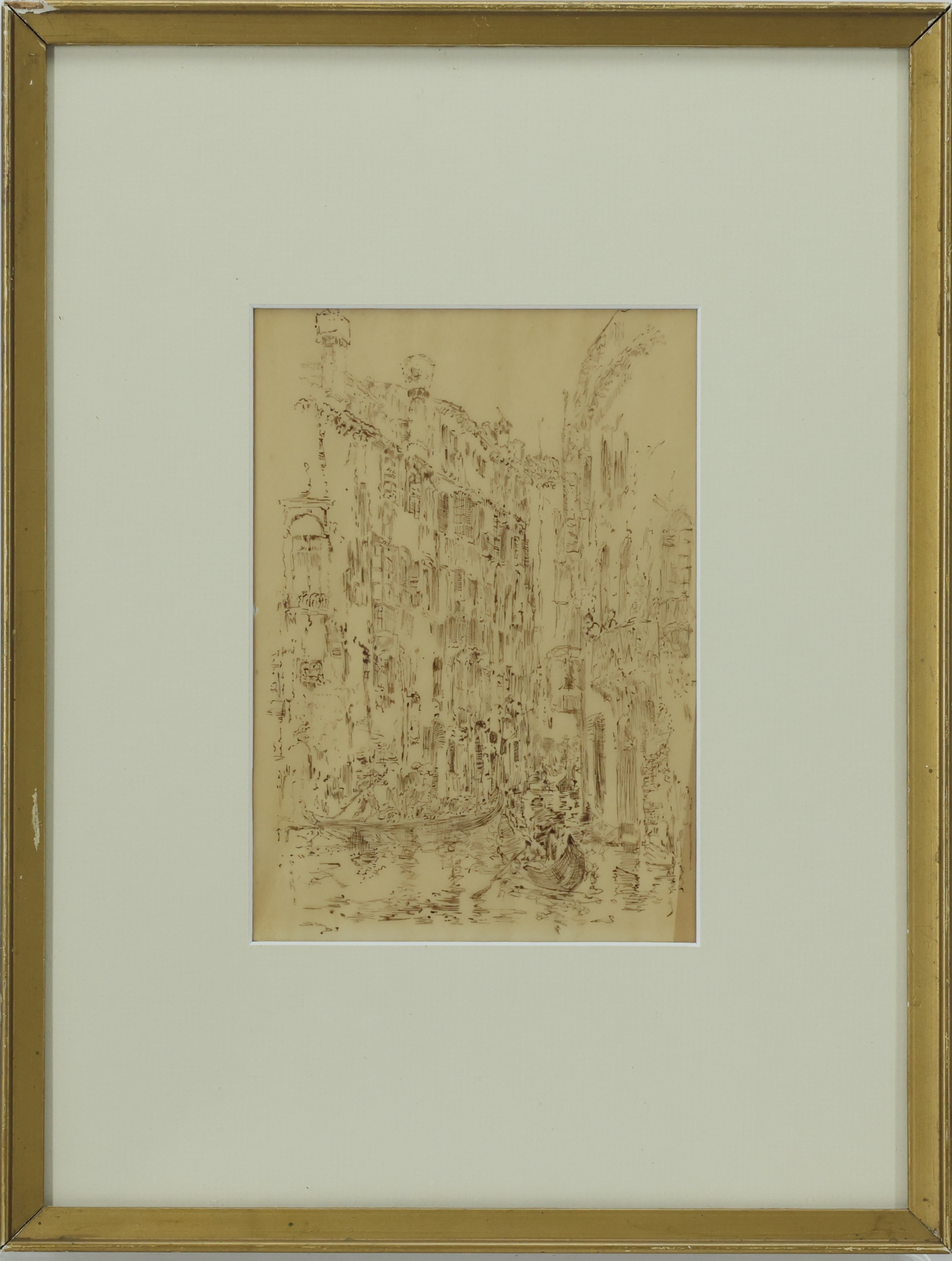 John Marin | Venetian canal scene | MutualArt