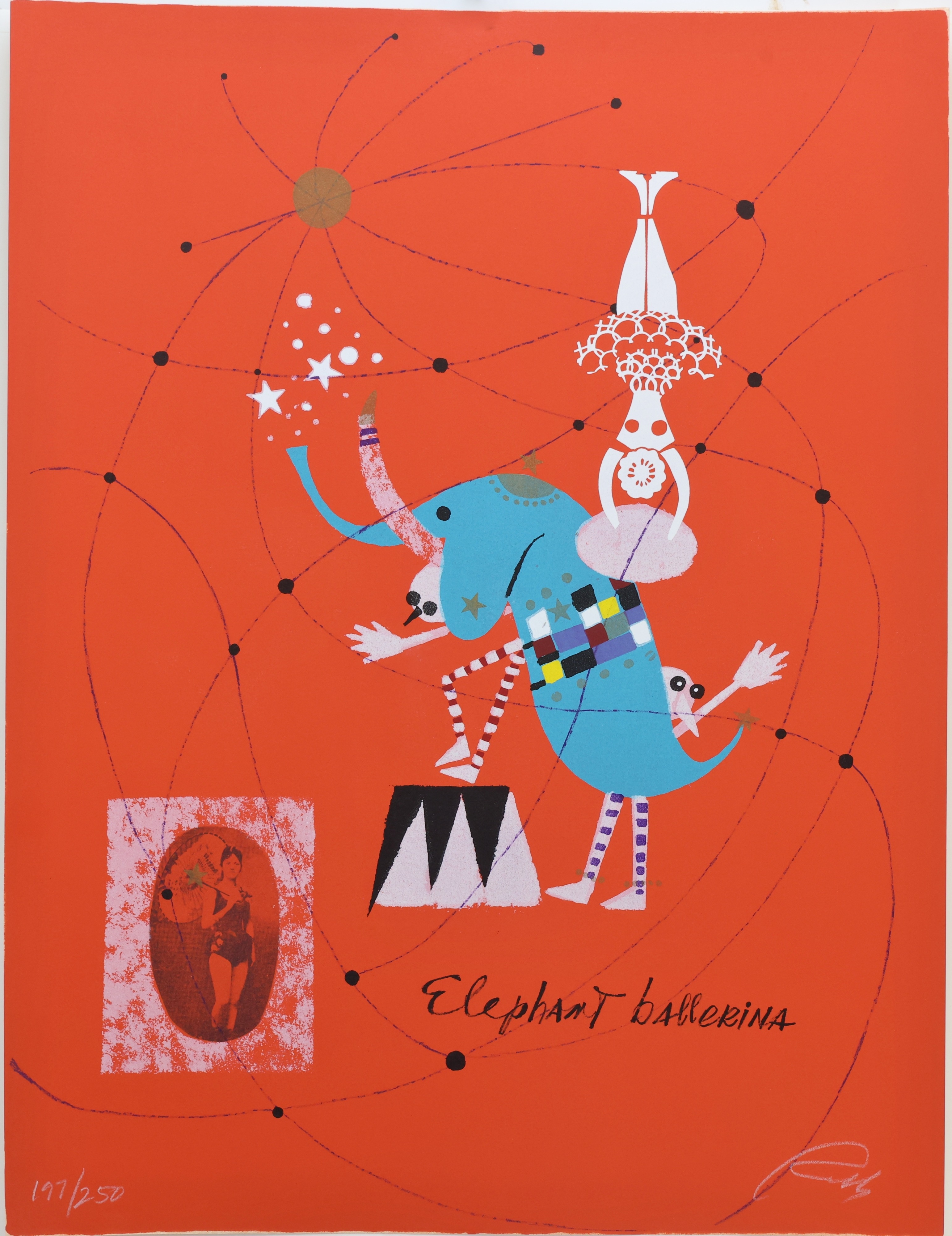 Wolfgang Roth | Grouping of 6 circus themed screen prints (1973 ...