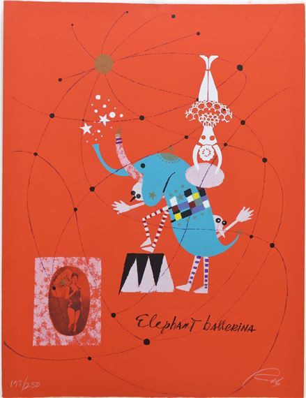 Wolfgang Roth | Grouping of 6 circus themed screen prints (1973 ...