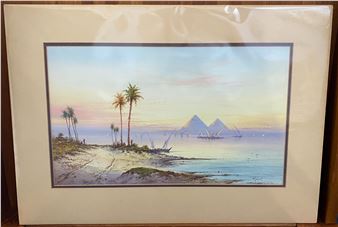 On the Nile - Alfred Calvert