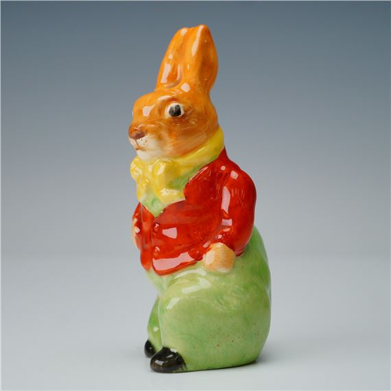 Figurine Ancienne Rare « Reggie Bunnykin » Royal Doulton - Charles Noke - Modèle D6025 Vintage
