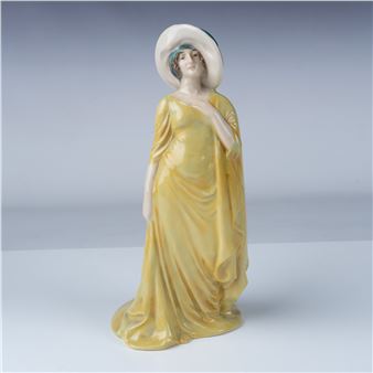 The Gainsborough Hat HN47 - Royal Doulton Figurine - Harry Tittensor