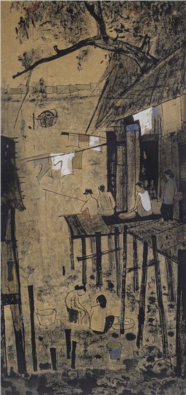 Fishing Village - Cheong Soo Pieng