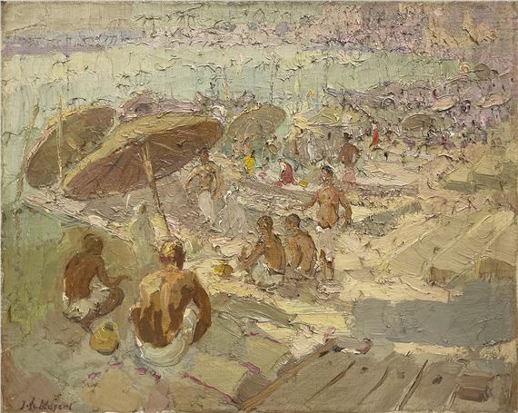 Benares - Adrien Jean Le Mayeur de Merprés