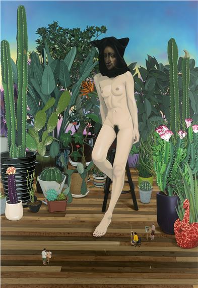 Studio Portrait by Chen Fei, Painted in 2018