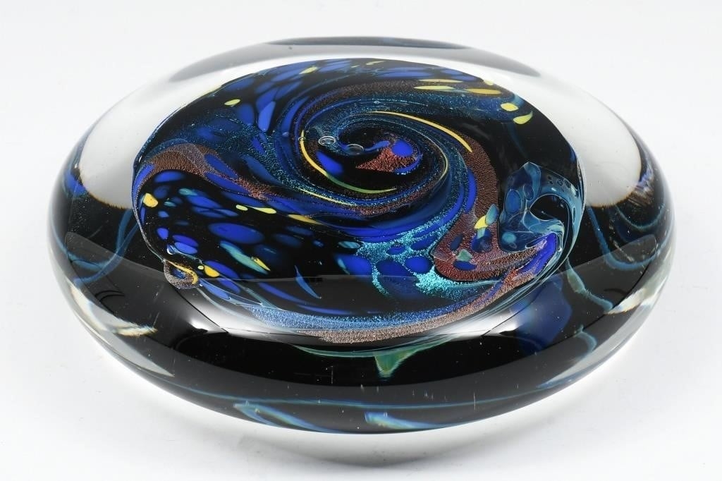 Artwork by Rollin Karg, ROLLIN KARG DICHROIC ART GLASS SCULPTURE, Made of Dichroic Art Glass