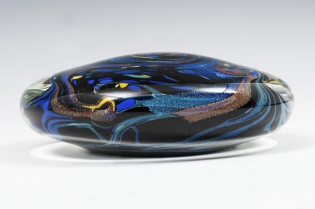 Artwork by Rollin Karg, ROLLIN KARG DICHROIC ART GLASS SCULPTURE, Made of Dichroic Art Glass