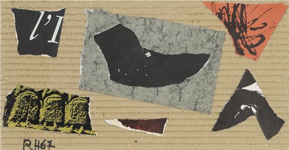 Composition abstraite - Raoul Hausmann