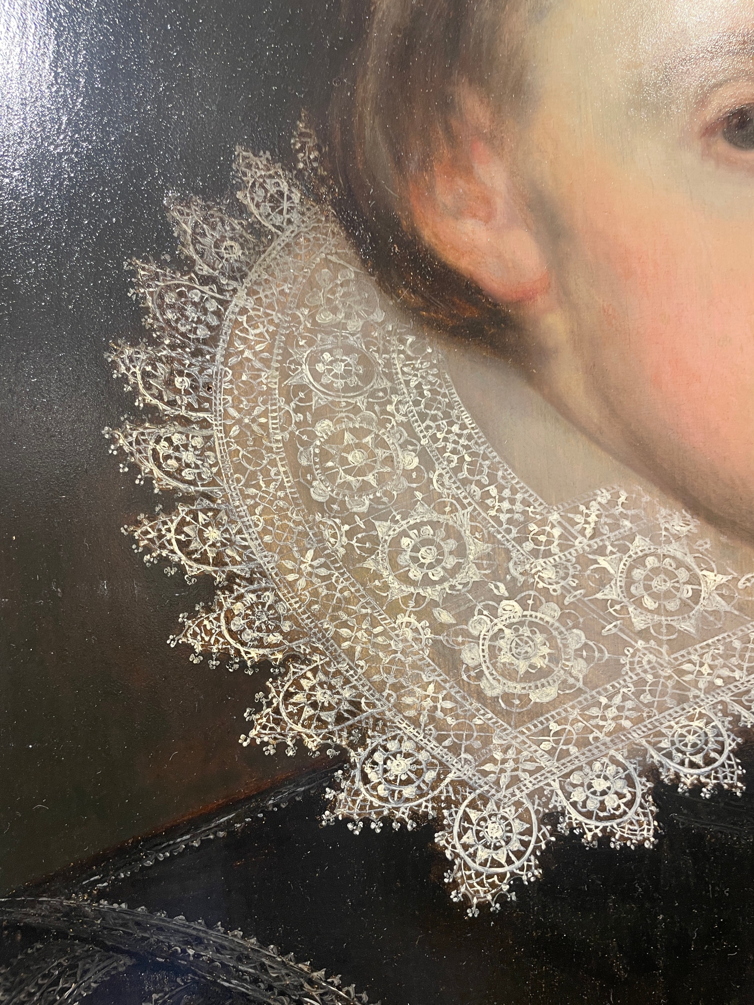 Artwork by William Larkin, Portrait of a Gentleman, Made of Oil On Panel