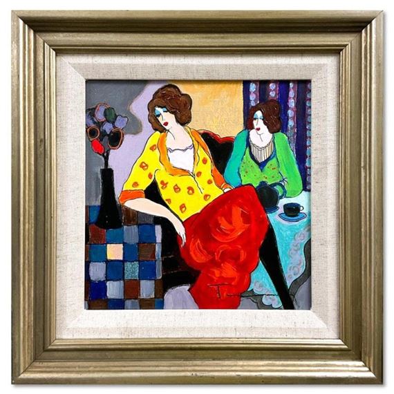 絵画 Tarkay red hat Saper Galleries is the source for Itzchak Tarkay limited