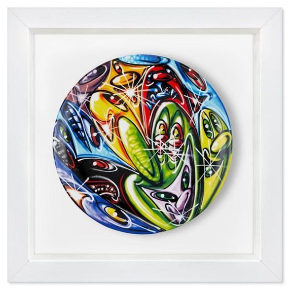 絵画 Kenny Scharf Plate SPUMONI Art Limited Kenny Scharf | Artist Plate Project x Kenny Scharf 'Spumoni