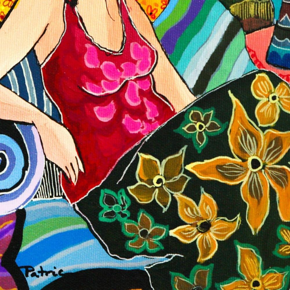 Artwork by Patricia Govezensky, Reflections of a Dreamer, Made of Acrylic On Canvas