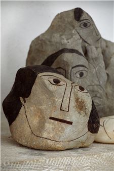 Stones of Aegina and further seas in Nikolaou’s Atelie - Zoumboulakis