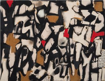 Giuseppe Capogrossi: Astratta. Capogrossi, Marca-Relli - Galleria dello Scudo