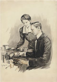 The scribe - Ugo Matania