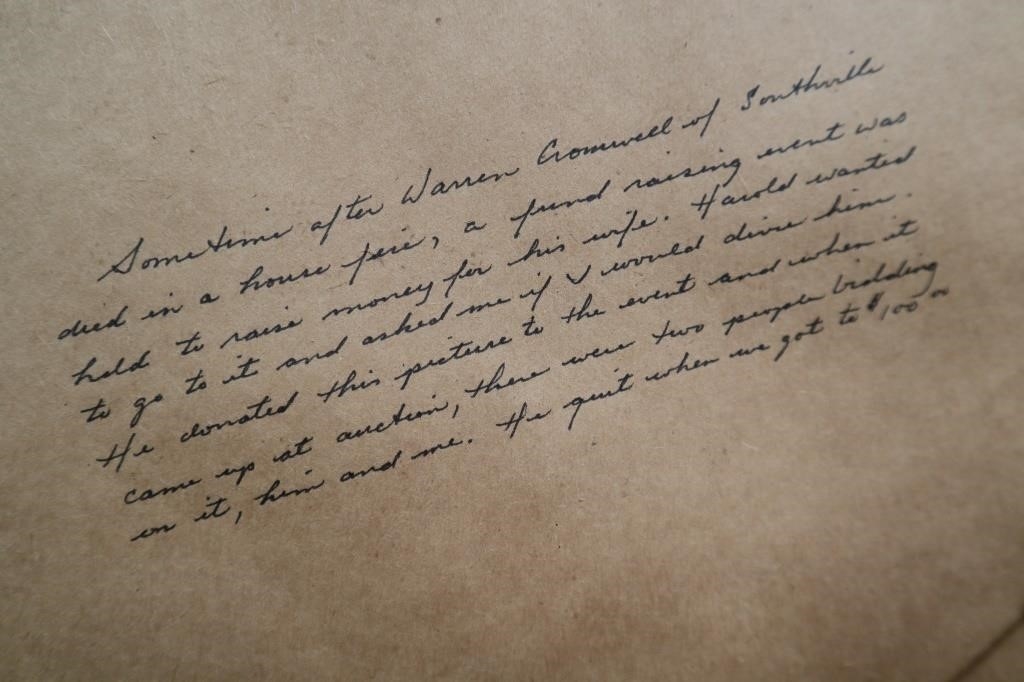 Artwork by Harold Cromwell, Beware the Bear, Made of Ink Drawing