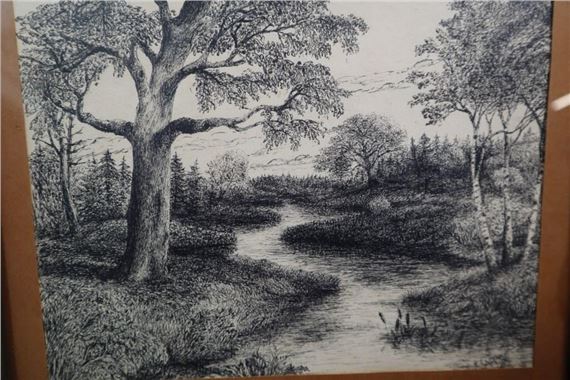 original ink drawing