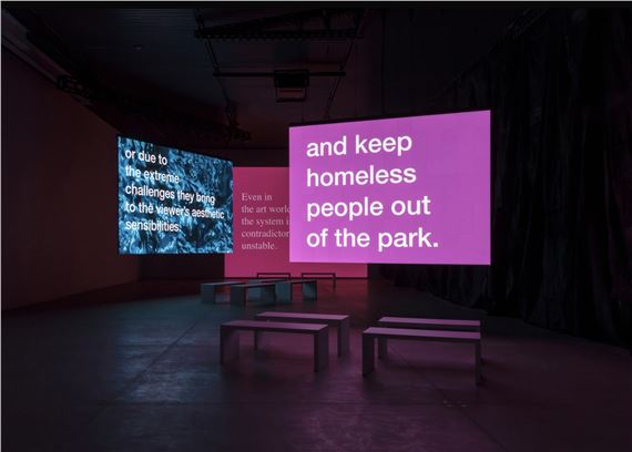 Tony Cokes: Let Yourself Be Free - Kunstmuseum Liechtenstein