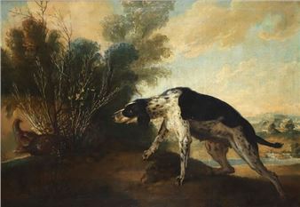 Hunting scene - Jean-Baptiste Oudry