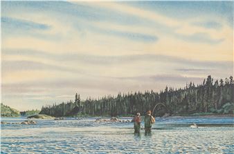 Untitled - Fishing - Kenneth Walton With