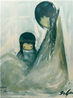 Navajo Mother - Ted DeGrazia