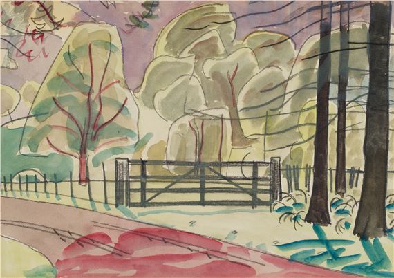 The Gate in the Woods by James Cowie, circa 1930