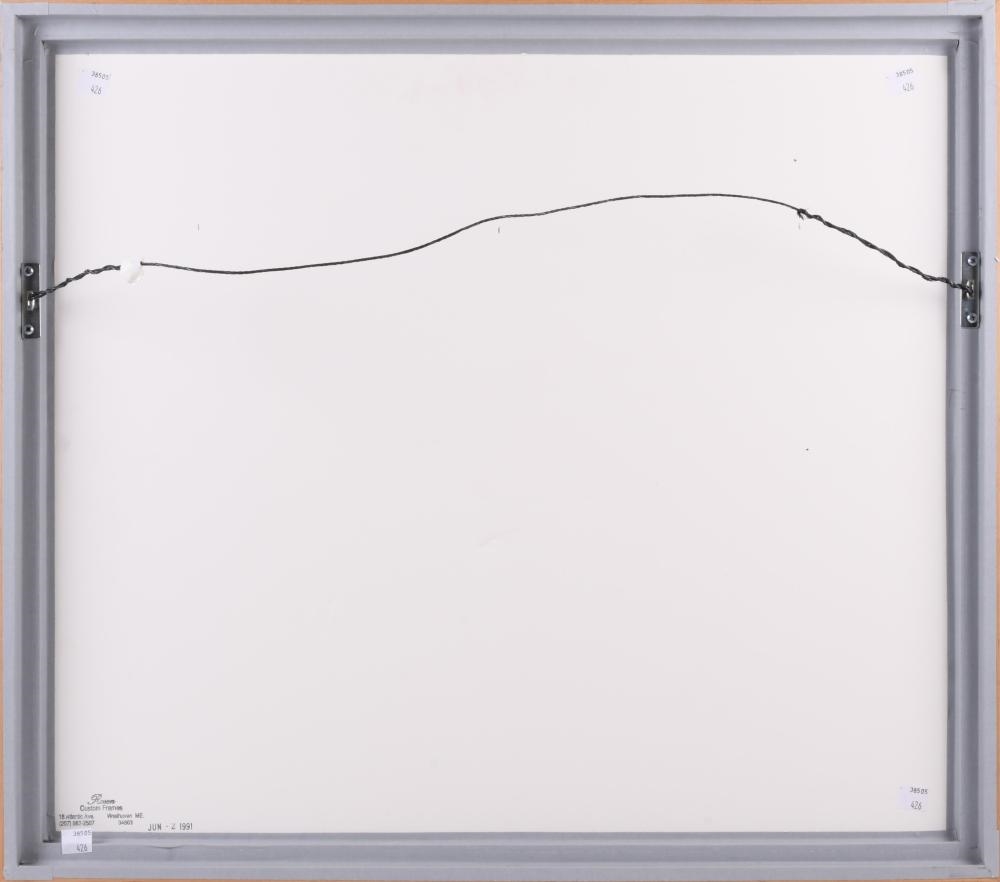 Artwork by Tom Lieber, Vinalhaven, Made of Watercolor And Gouache On Paper