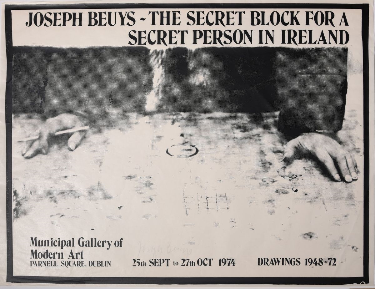 Joseph Beuys | The Secret Block for a Secret Person in Ireland | MutualArt