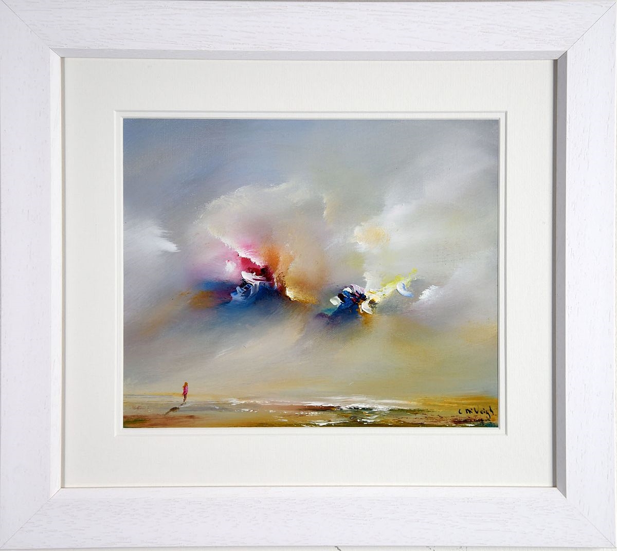 Artwork by Caroline McVeigh, Unstoppable, Made of Oil on Board