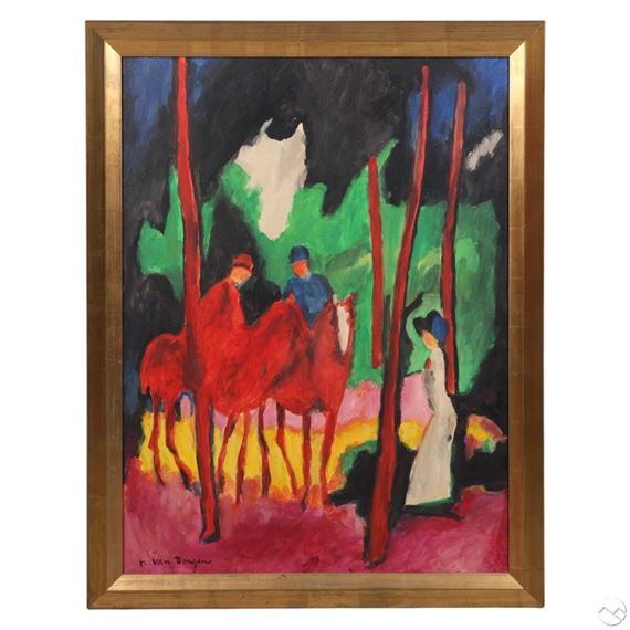 Kees van Dongen、超希少画集より、新品額装付、絵画 Kees van Dongen、超希少画集より、新品額装付、絵画