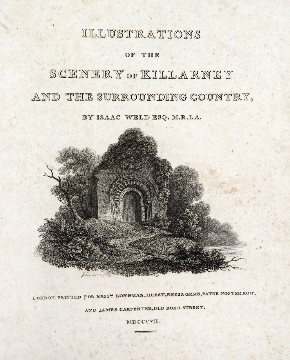 Artwork by Isaac Weld, Illustrations of the Scenery of Killarney and Surrounding County