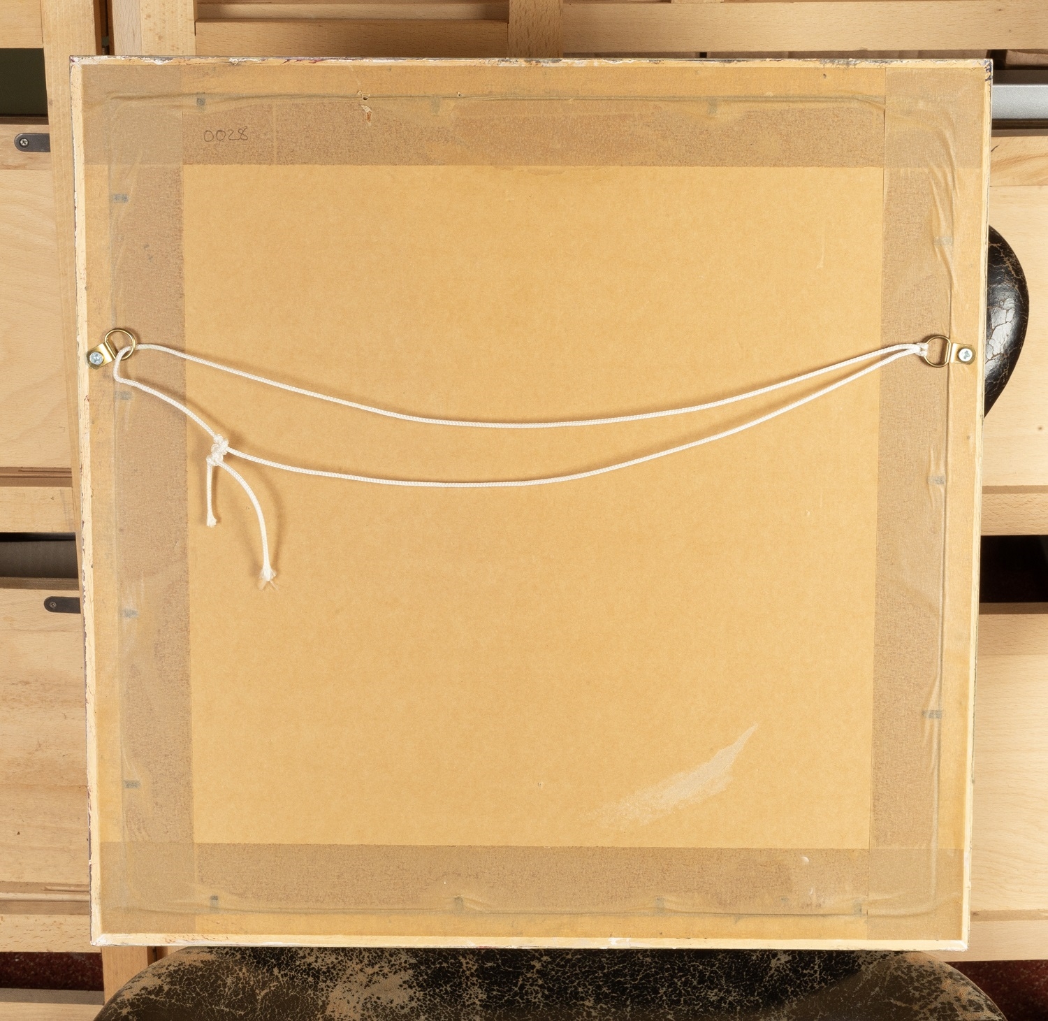 Artwork by Leigh Davis, Woodland, Made of Oil On Canvas Laid Onto Board