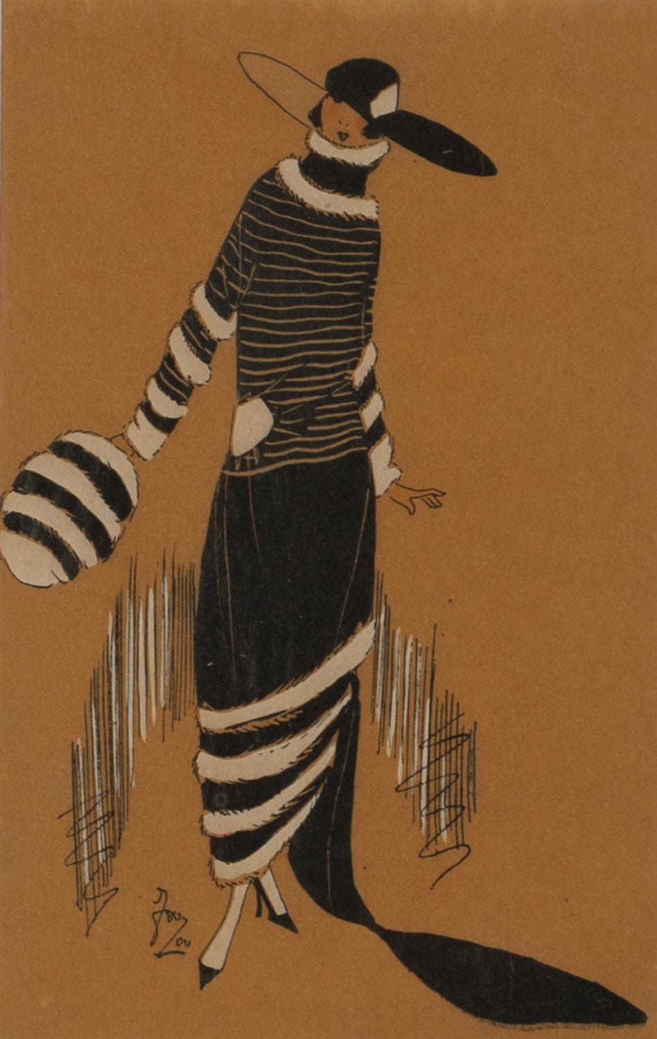 Germaine-paule Joumard | Fashion drawing for the magazine TrÃ¨s ...