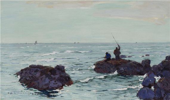 FISHING OFF THE ROCKS - Robert McGown Coventry