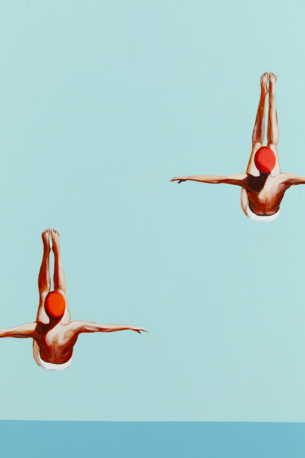 Artwork by Renata Magda, Silence XXX, Made of acrylic/canvas