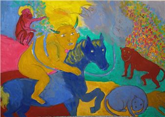 Bleu Horse - Maria Teresa Vieco