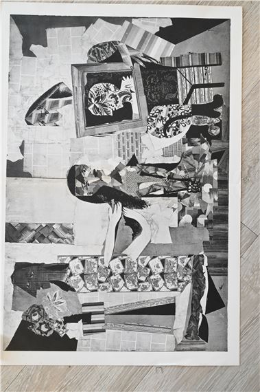 Artwork by Pablo Picasso, Femmes à Leur Toilette, Made of Heliogravure Intaglio Etching/Print On Two Sheets