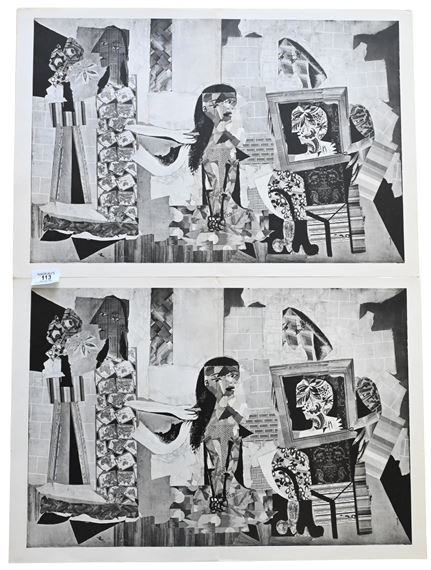 Femmes à Leur Toilette by Pablo Picasso