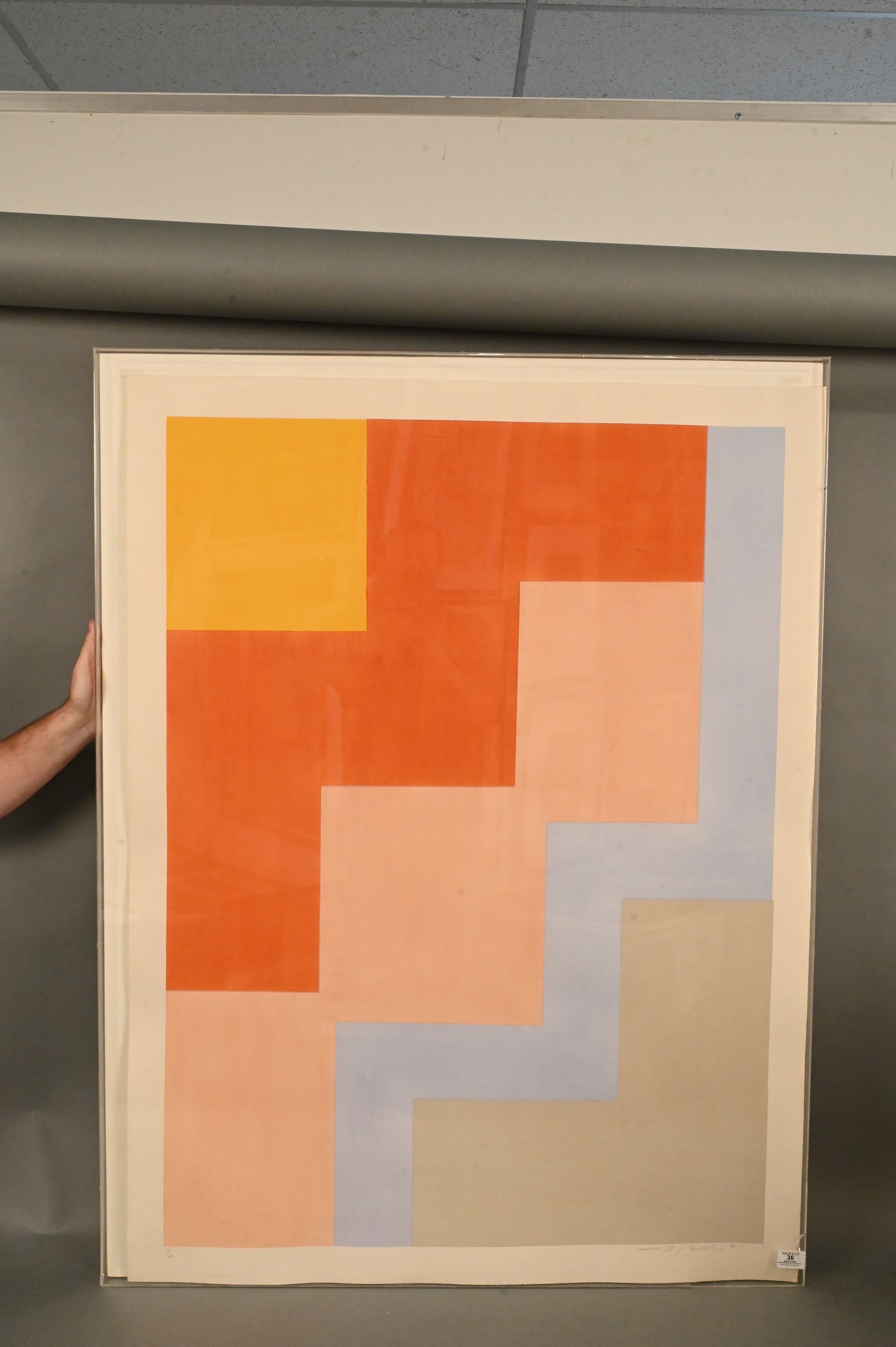 Artwork by Stuart Shedletsky, Maritime III, Made of Screenprint