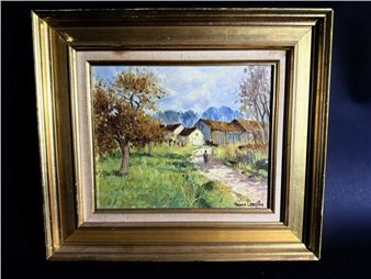 Country landscape - Maurice Bismuth Lemaître