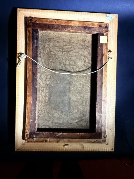 Artwork by Louis Alphonse Ernest Bouche, Painting lesson, Made of Oil On Canvas