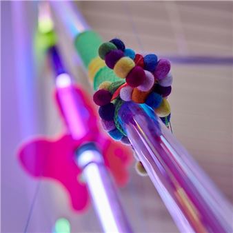 Alex Trimino: Algorithmic Fibers: Between There and When - Diana Lowenstein Gallery
