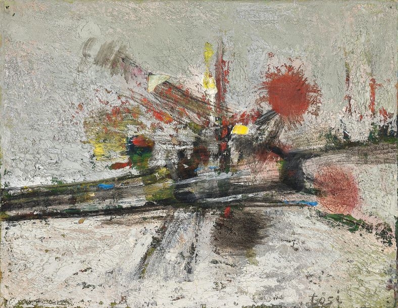 Artwork by Tosi, Landscape, Made of Oil On Canvas