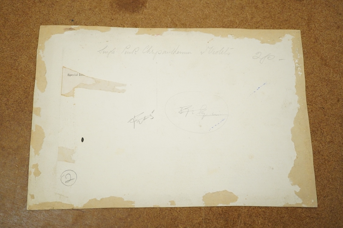 Artwork by Annie L. Pressland, Set of four original watercolours for postcard designs, Made of Watercolours On Card