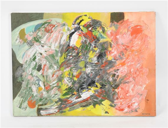 A large abstract work - Jacob Semiatin